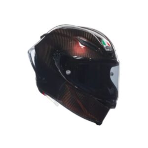 PISTA GP RR MONO RED CARBON - MOTORBIKE FULL FACE HELMET E2206 DOT