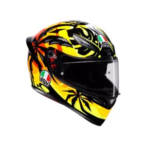 K1 S TROPICRUSH BLACK/ORANGE - MOTORBIKE FULL FACE HELMET DOT (E2206)