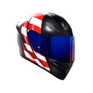K1 S DOT(E2206) - US FLAG MATT BLACK/RED/BLUE