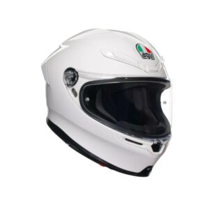 K6 S WHITE - MOTORBIKE FULL FACE HELMET DOT (E2206)