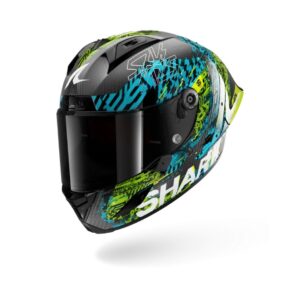 AERON GP FIM RACING #2 SPEED-VIB Carbon Blue Green