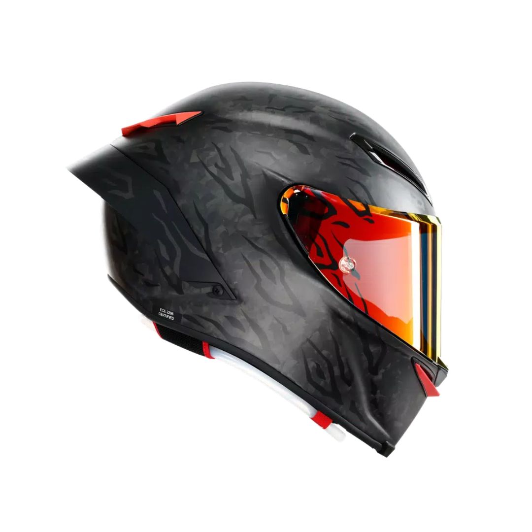 PISTA GP RR PANTERA - MOTORBIKE FULL FACE HELMET E2206 DOT - Image 5