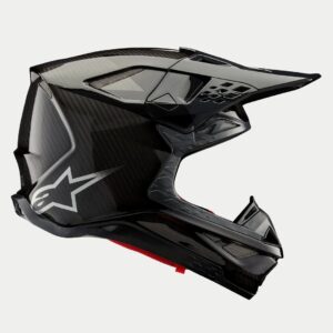Supertech M10 Fame Helmet - Black Carbon Matte & Glossy
