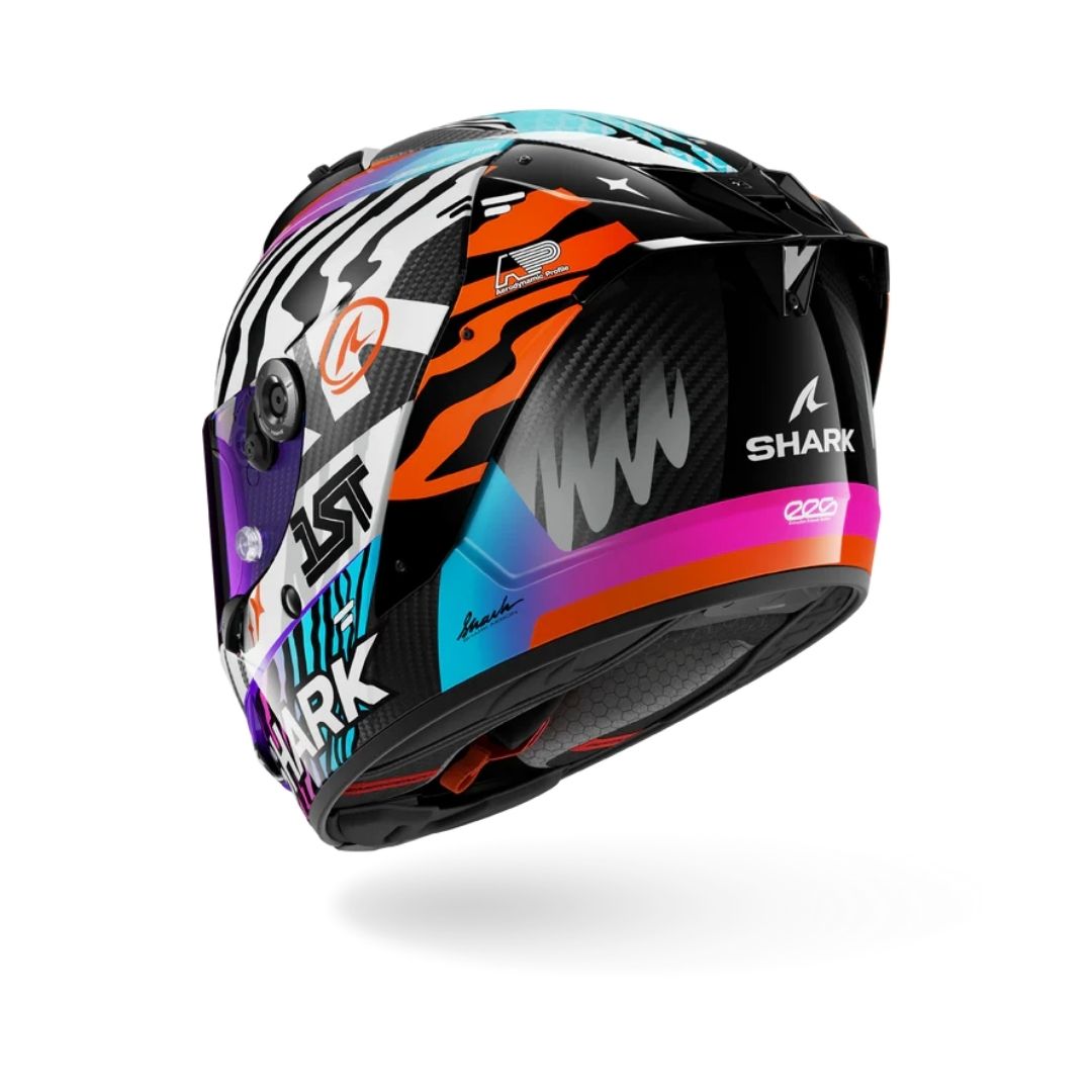 AERON SPEED-FANCY Carbon White Orange - Image 2