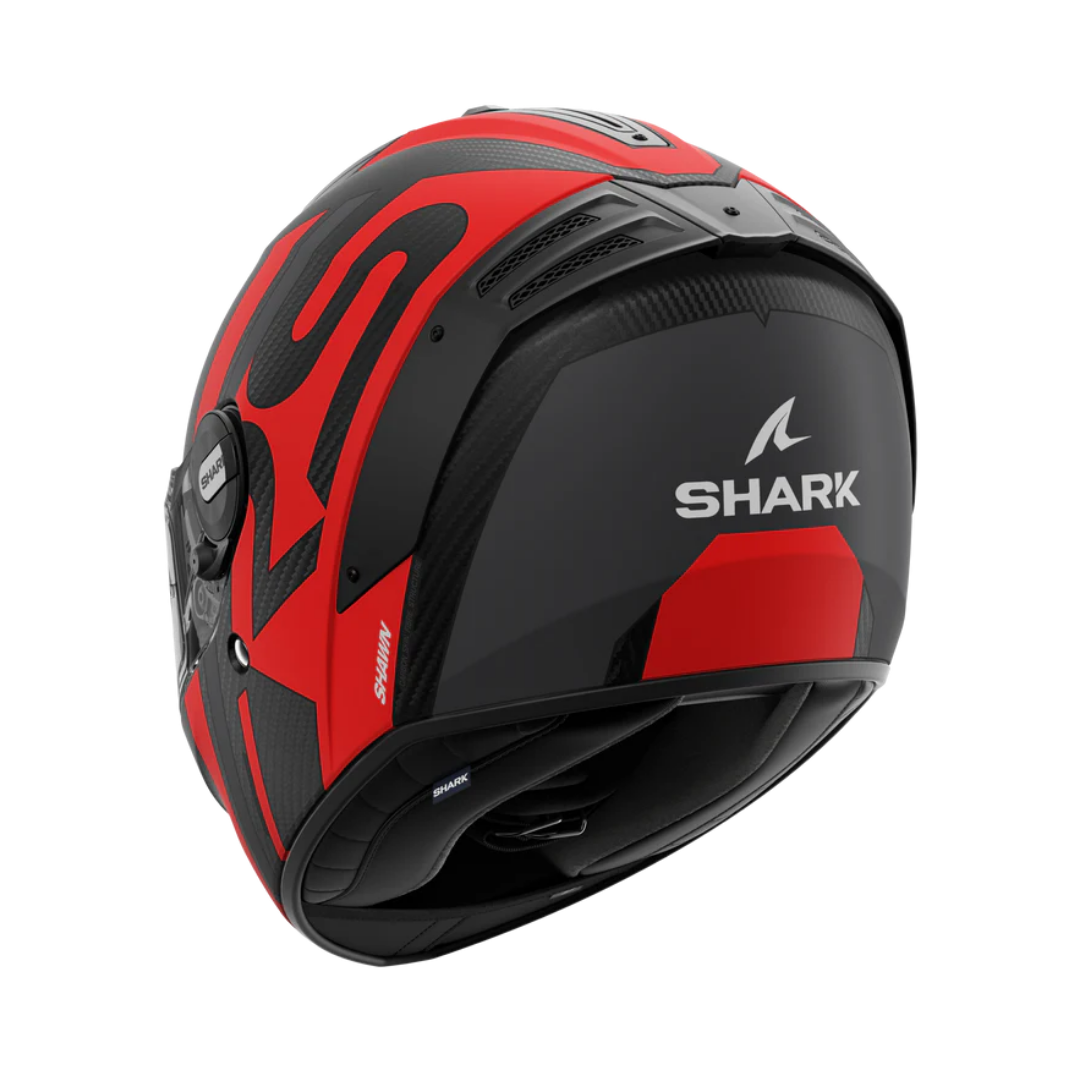 SPARTAN RS CARBON Shawn Matte Carbon Anthracite Red - Image 2