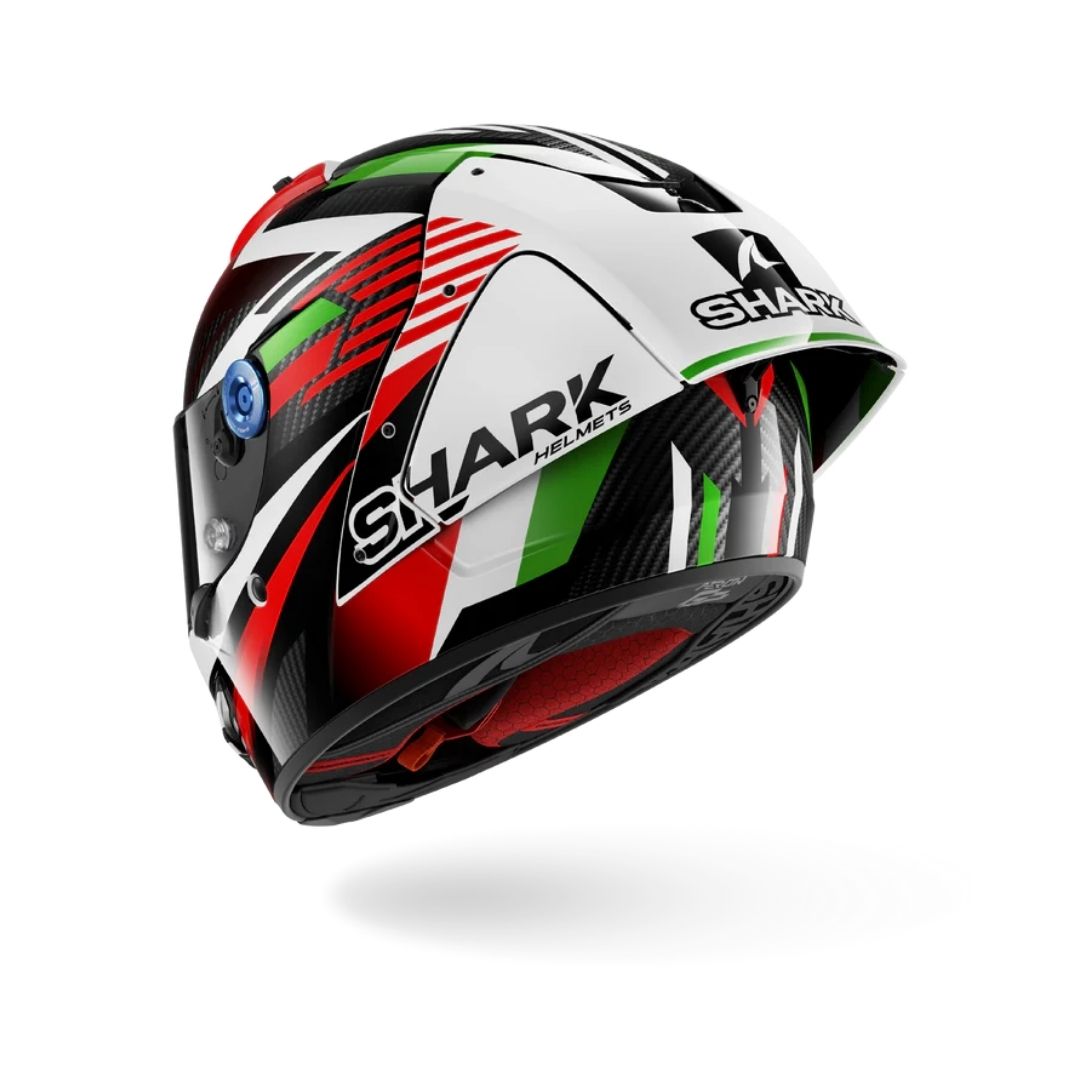 AERON GP FIM RACING #1 Firstlap Carbon Red Green - Image 2