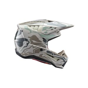 SM5 Mineral Helmet - Warm Gray/Celadon/Green Glossy