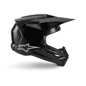 SM3 Solid Helmet ECE06/DOT - Black Glossy