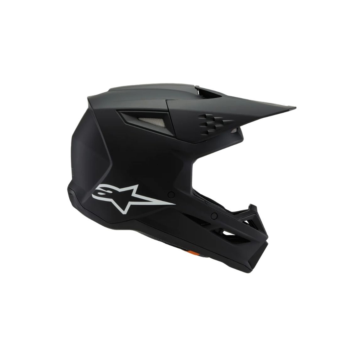 SM3 Youth Solid Helmet ECE06/DOT - Black Matte