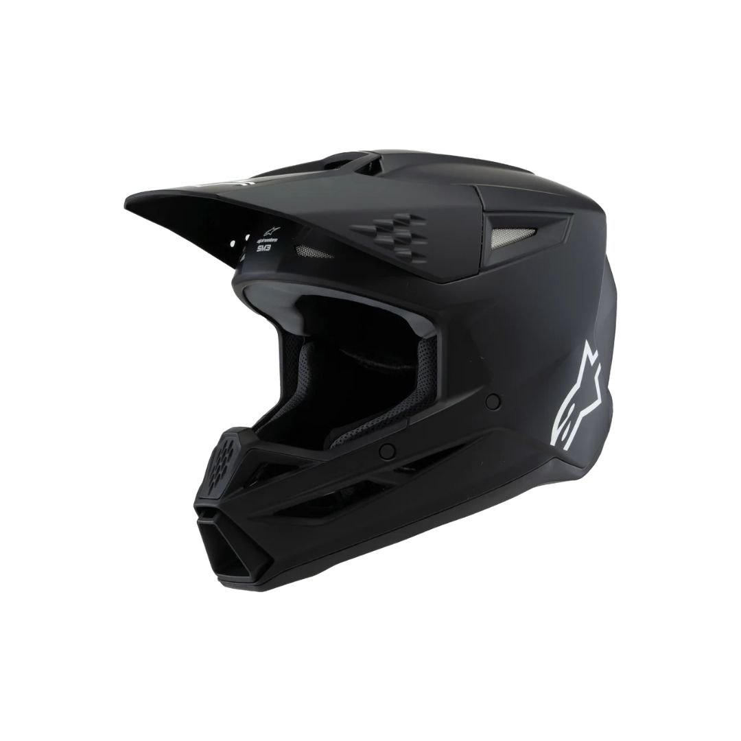 SM3 Youth Solid Helmet ECE06/DOT - Black Matte - Image 3