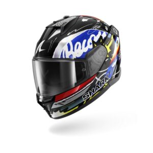 D-SKWAL 3 STREETRUSH Black Blue Chrom