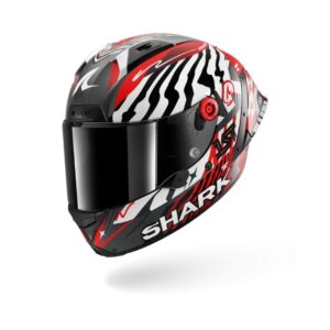 AERON GP FIM RACING #2 SPEED-FANCY Mat Carbon White Red