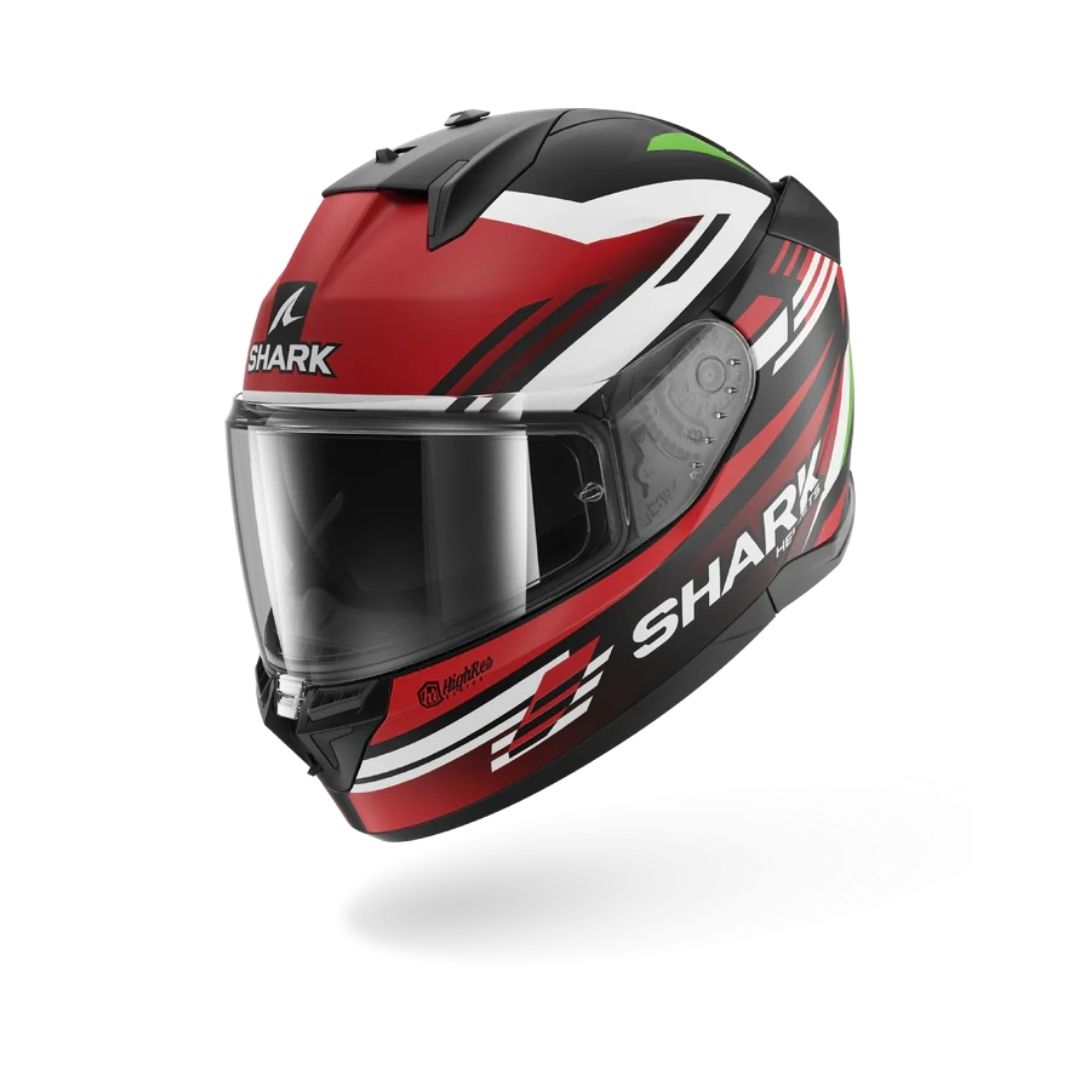 D-SKWAL 3 Firstlap Matte Black Red Green