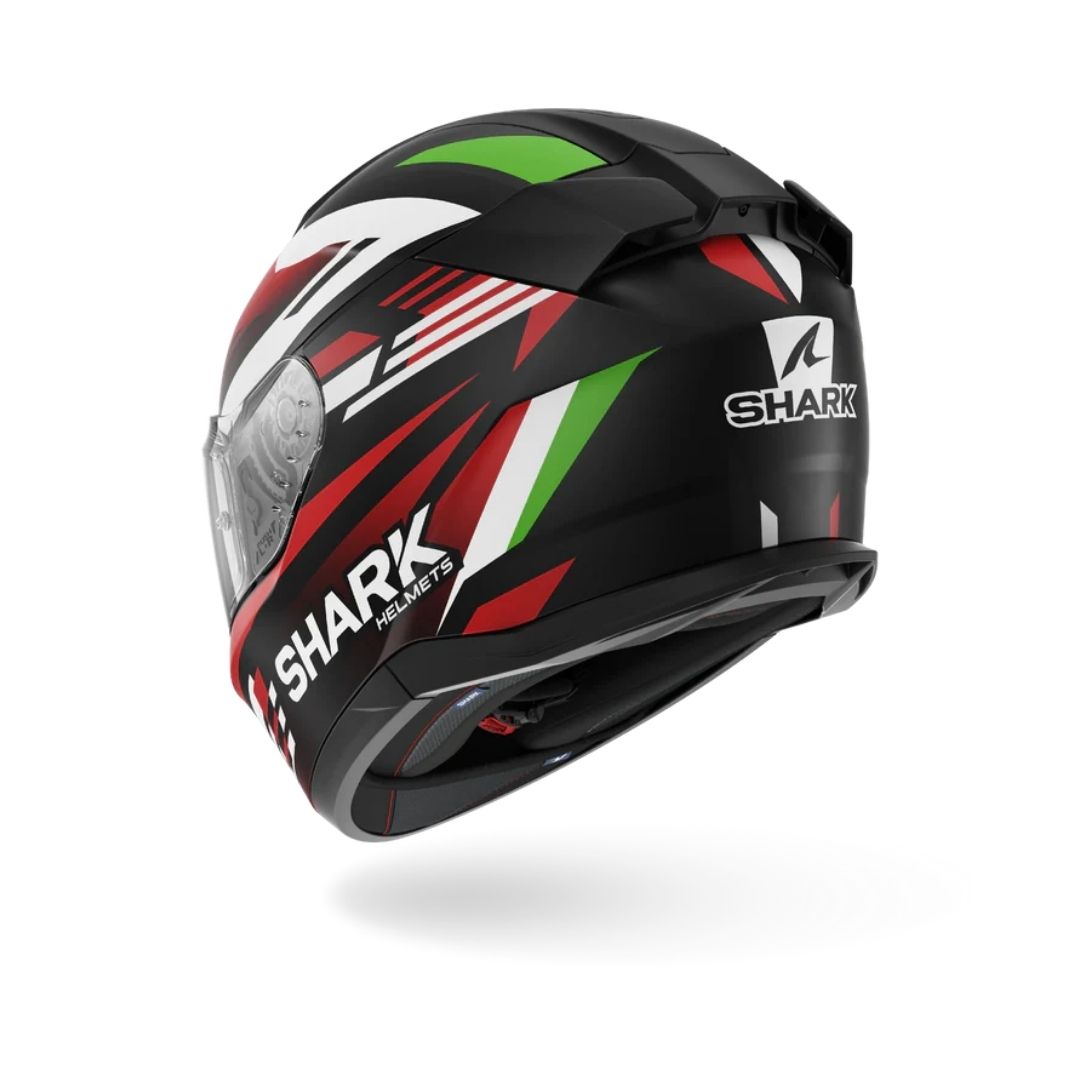 D-SKWAL 3 Firstlap Matte Black Red Green - Image 2