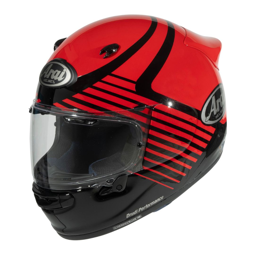Arai Quantic Flight Helmet Red