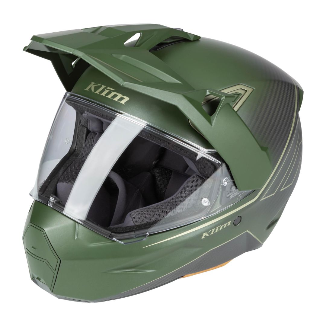 Klim X1 Alpha Graphic Carbon Enduro Helmet military matt