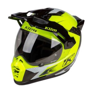 Klim Krios Pro Charger ECE/DOT Carbon Enduro Helmet Neon Yellow