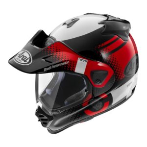 Arai Tour-X5 Print Enduro Helmet - Red
