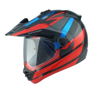Arai Tour-X5 Africa Twin Motocross Helmet - red/blue