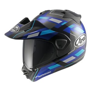 Arai TOUR-X5 Match Enduro Helmet - Blue/Black/White
