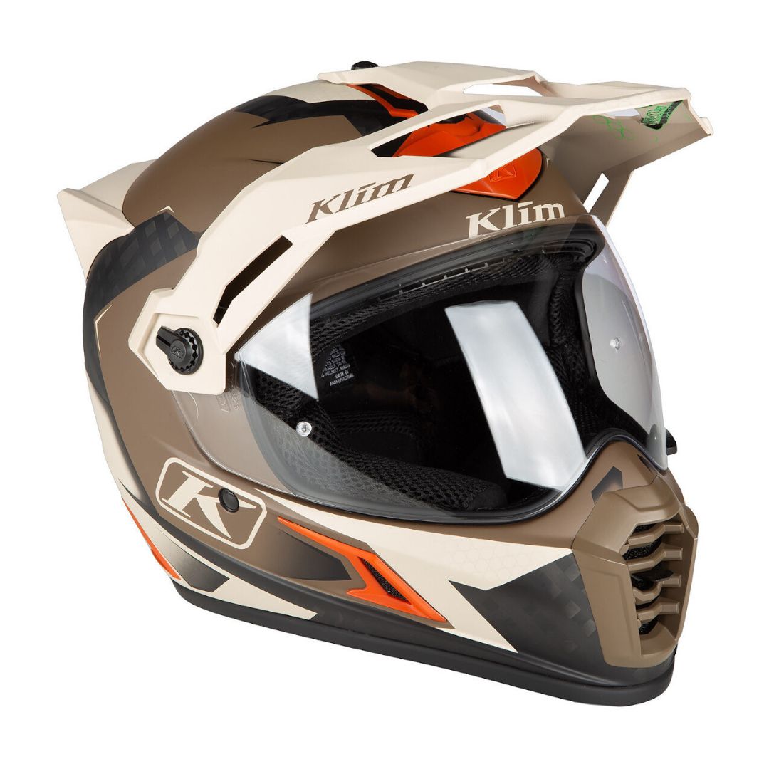 Klim Krios Pro Charger Motocross Helmet Brown - Image 2