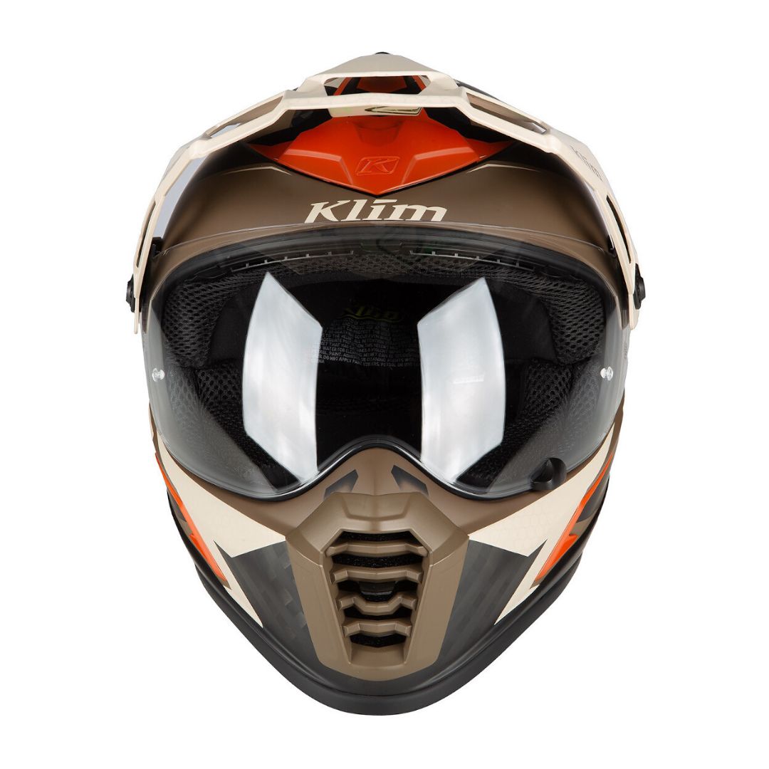 Klim Krios Pro Charger Motocross Helmet Brown - Image 4