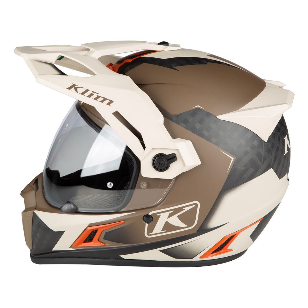 Klim Krios Pro Charger Motocross Helmet Brown - Image 3