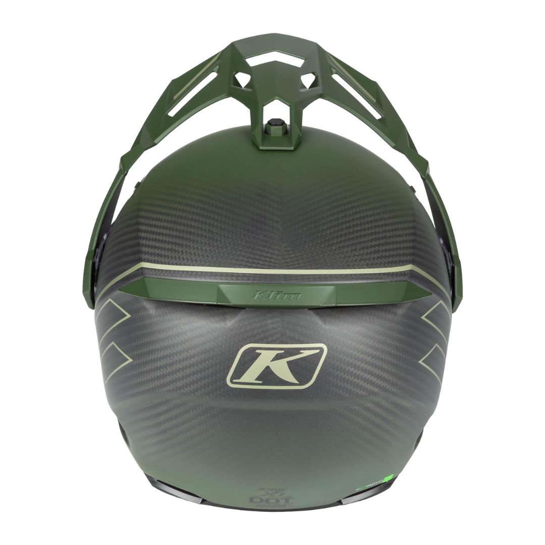 Klim X1 Alpha Graphic Carbon Enduro Helmet military matt - Image 4